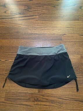 Nike Tennis Pickleball Skirt Skort Black Size Small